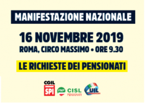 Preparativi in corso per la manifestazione nazionale del 16 Novembre