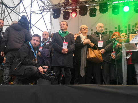 InvisibiliNO! I pensionati ancora in piazza